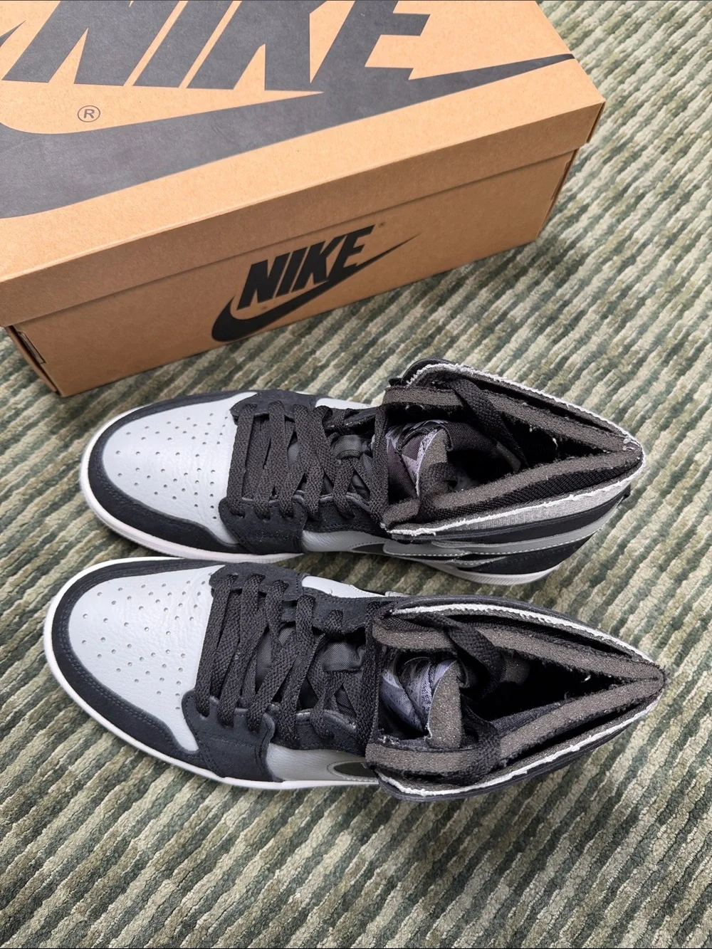 Nike Air Jordan 1 Comfort - Black & Light Gray